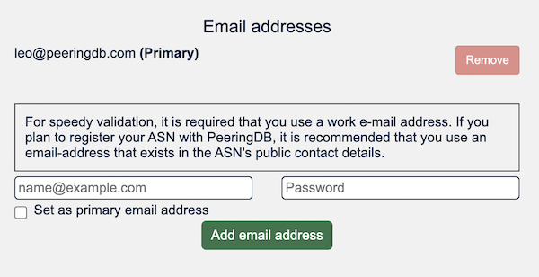 Email Control Panel